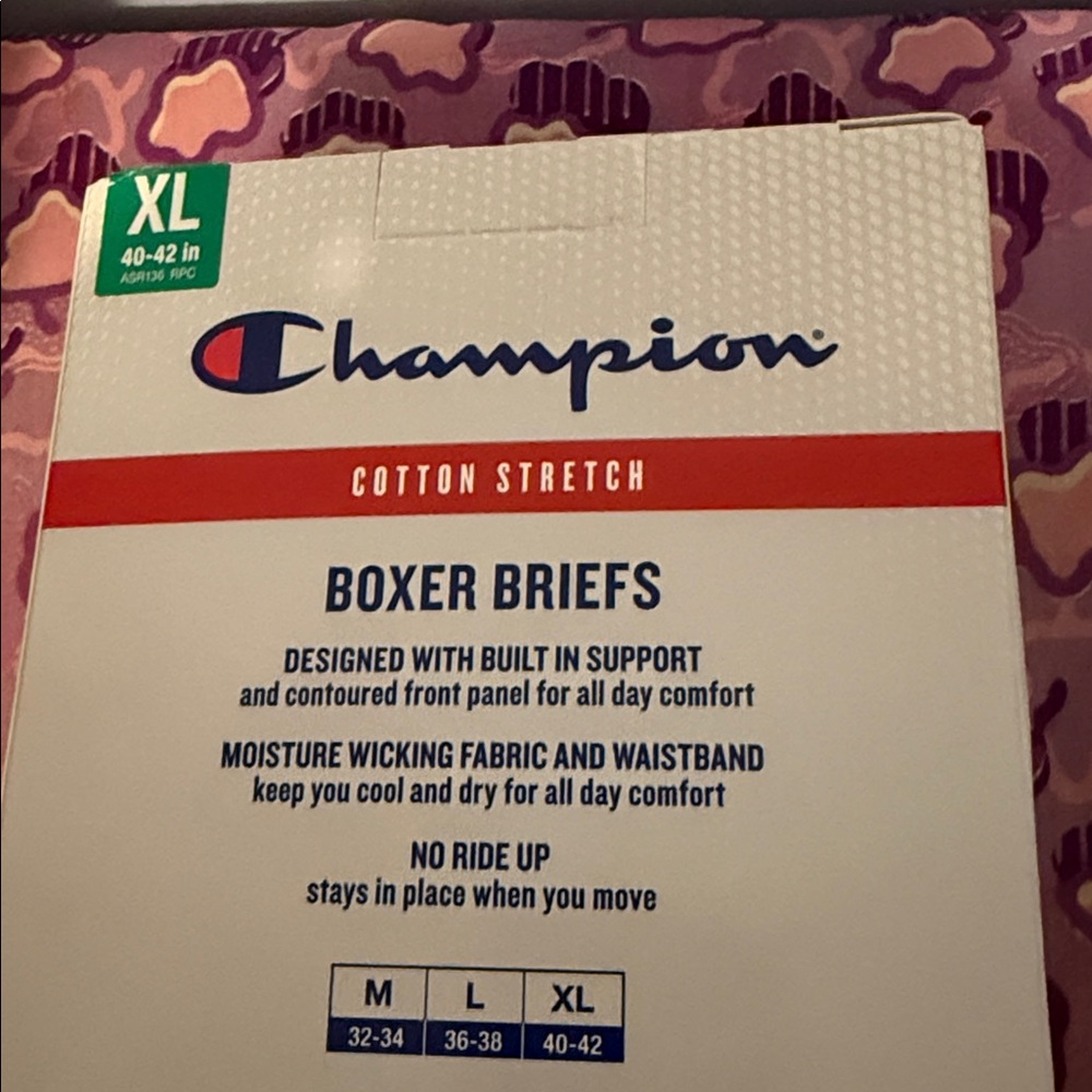Champion Men's Boxer Briefs - multicolor XL - Picture 7 of 7